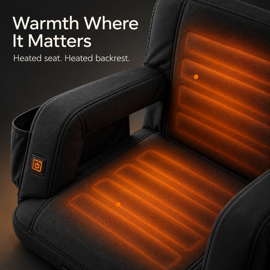 Warmth right where you sit